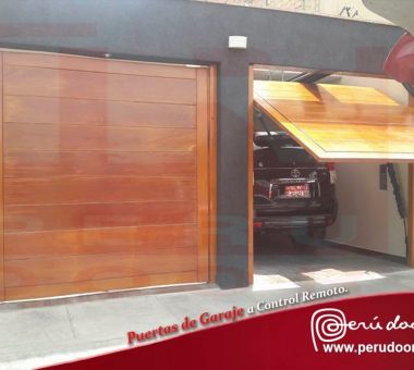 Puertas Levadizas Seccionales de garaje PeruDoor