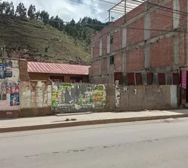 VENTA DE LOTE EN AV. PACHECO, CIUDAD DE TARMA-JUNÍN