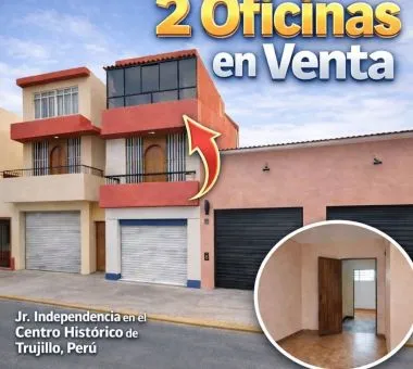 2 Oficinas en Venta &ndash; Centro de Trujillo   Jr. Independencia |