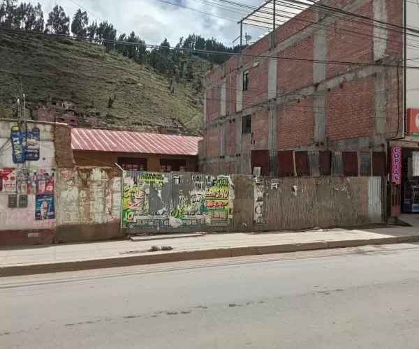 VENTA DE LOTE EN AV. PACHECO, CIUDAD DE TARMA-JUNÍN